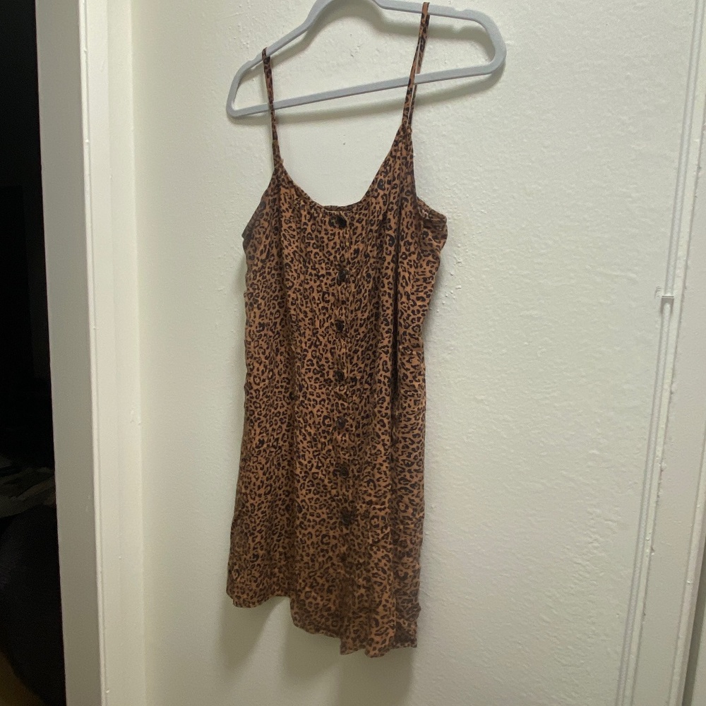 Leopard Short Summer Dress